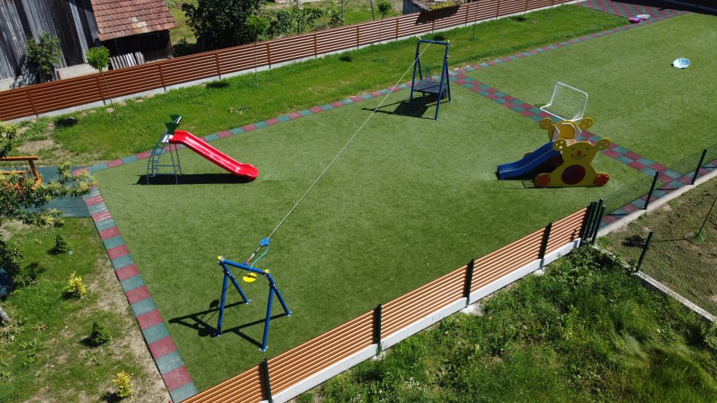 artificial grass antistress surface playground