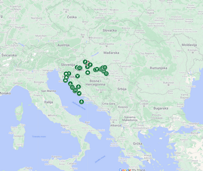 Lumeg-in project across Croatia