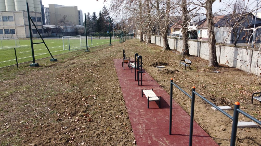 fitness park na otvorenom